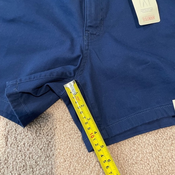 Women's ST JOHN's BAY American Navy short Mid-Rise - Picture 7 of 10